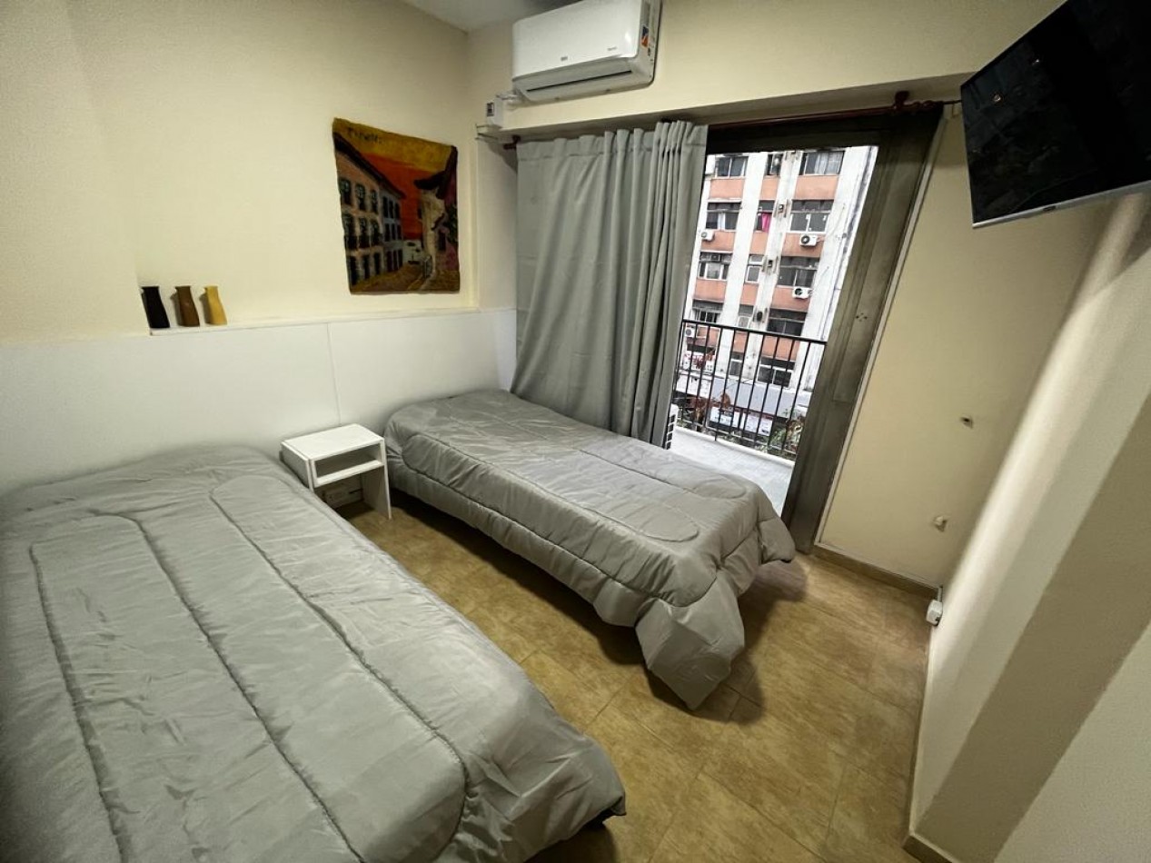 Alquiler Temporario Depto 2 Amb Amueblado En Av Cordoba 800, San Nicolas