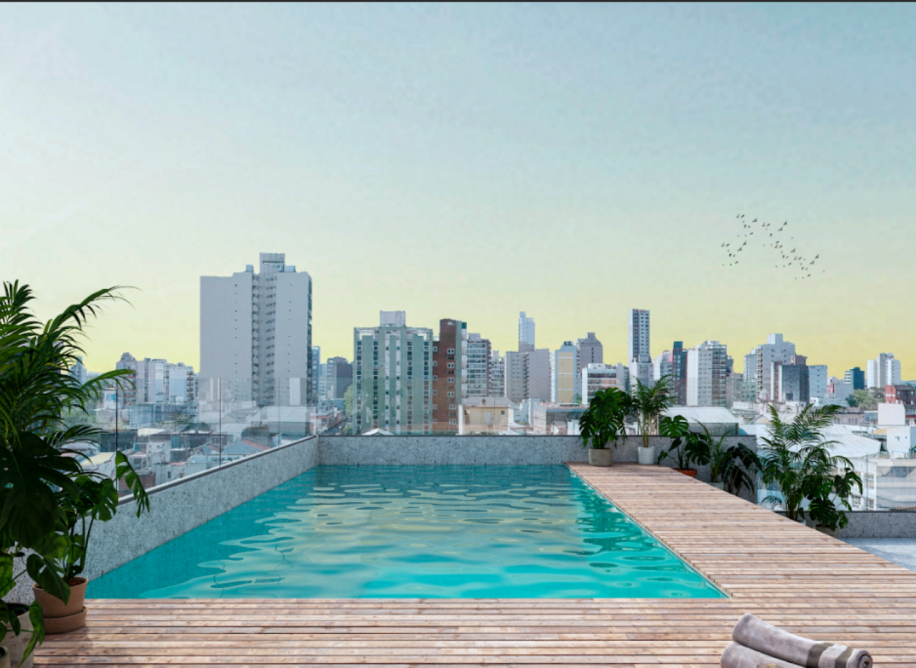 DEPARTAMENTO MONOAMBIENTE 37 MTS GODOY CRUZ 2600 PALERMO EN CONSTRUCCION ENTREGA DIC.2027