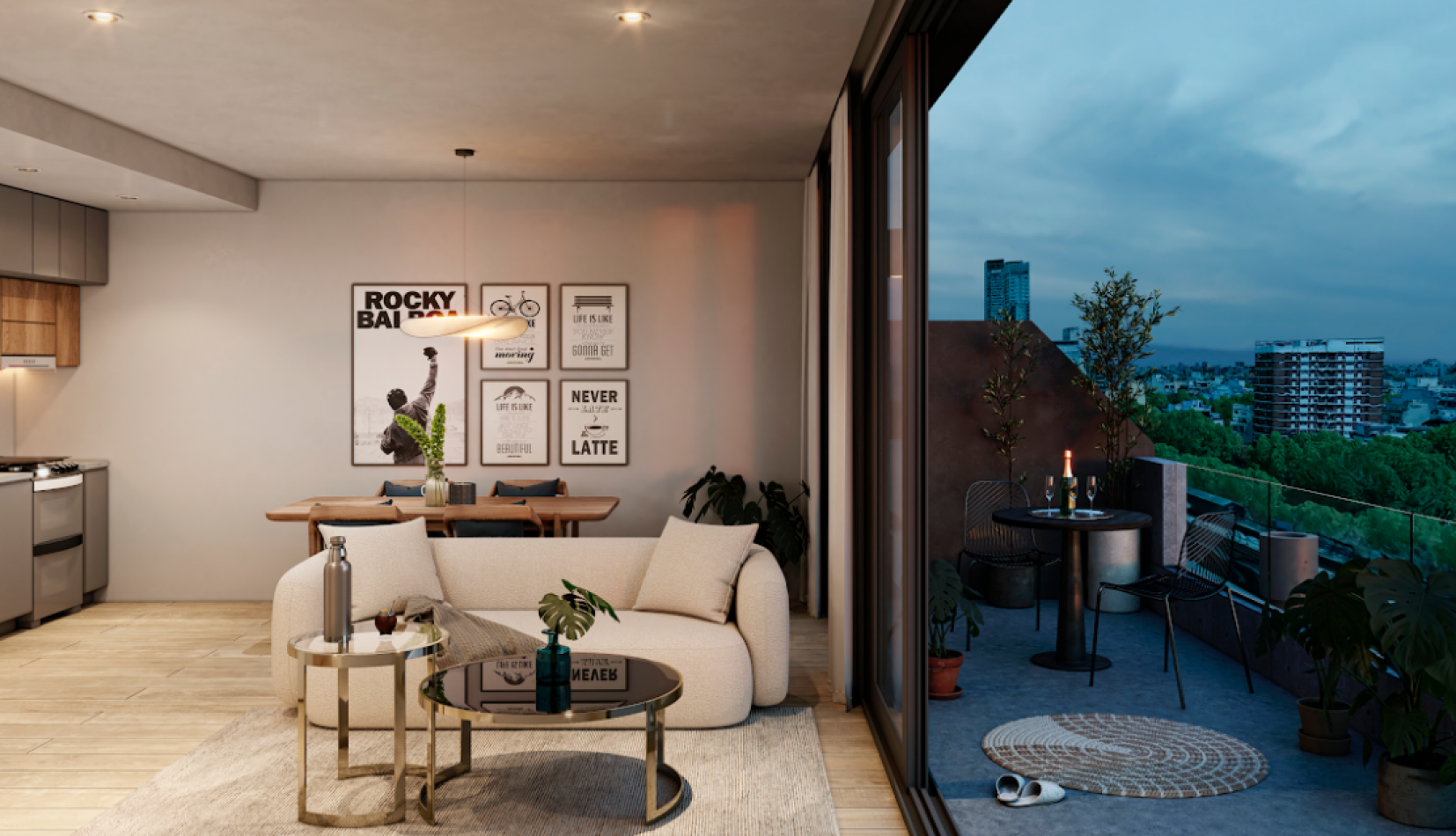 DEPARTAMENTO MONOAMBIENTE 37 MTS GODOY CRUZ 2600 PALERMO EN CONSTRUCCION ENTREGA DIC.2027