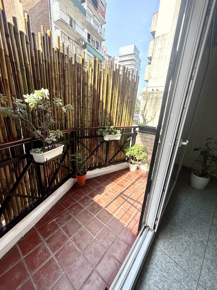 Venta dpto 2 ambientes  con balcon en el  barrio de Caballito 