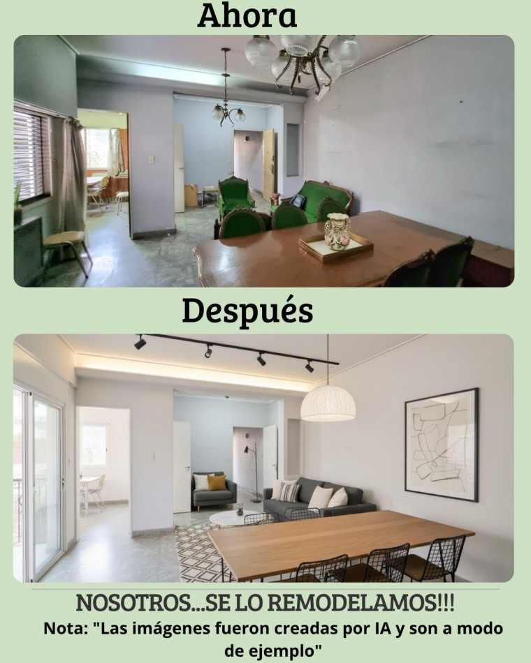 Venta ph 5 amb con balcon en Av. Eva Peron 2800, Flores