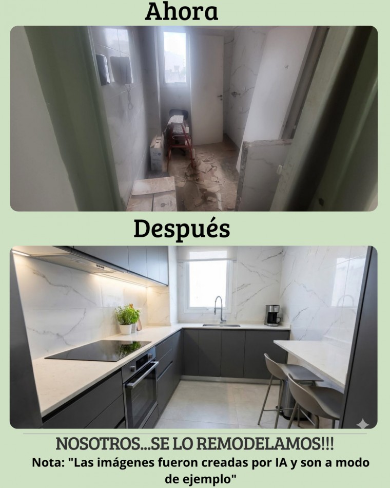 DEPARTAMENTO 3 AMB AL CONTRAFRENTE EN VILLA DEL PARQUE