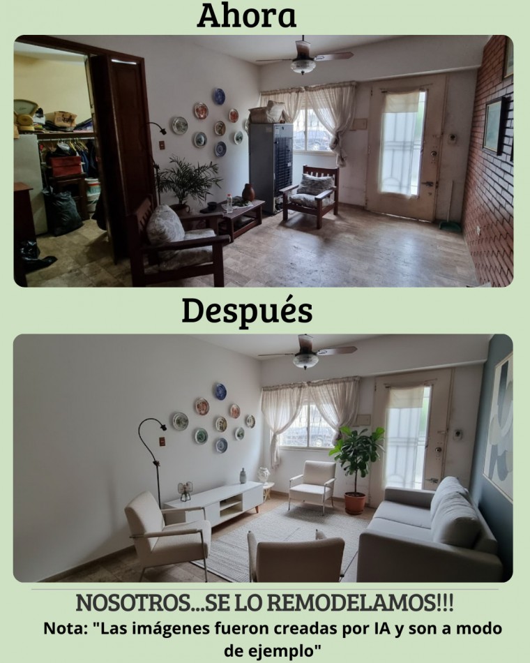 Venta ph tipo casa 4 ambientes con garage en Flores