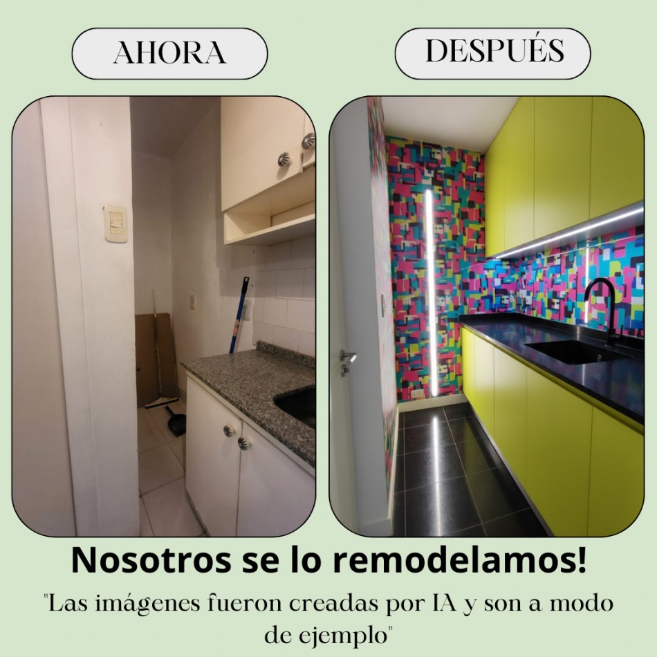 Venta Monoambiente Dividido Apto Profesional en Belgrano R