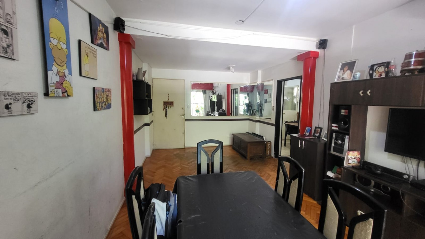 En venta Depto de 4 amb.al Frente con Balcon en Villa Crespo