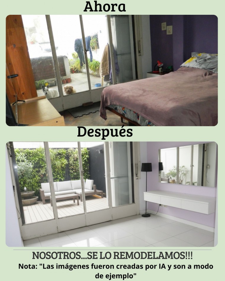 En venta Depto 1 amb divisible en Balvanera