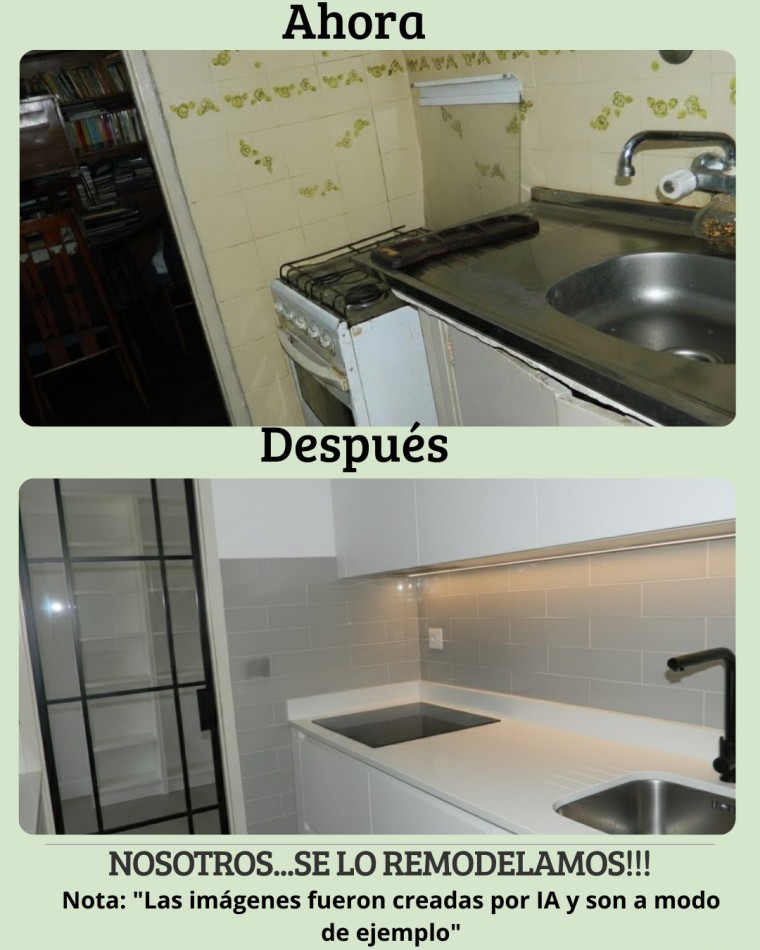 En venta Depto 1 amb divisible en Balvanera