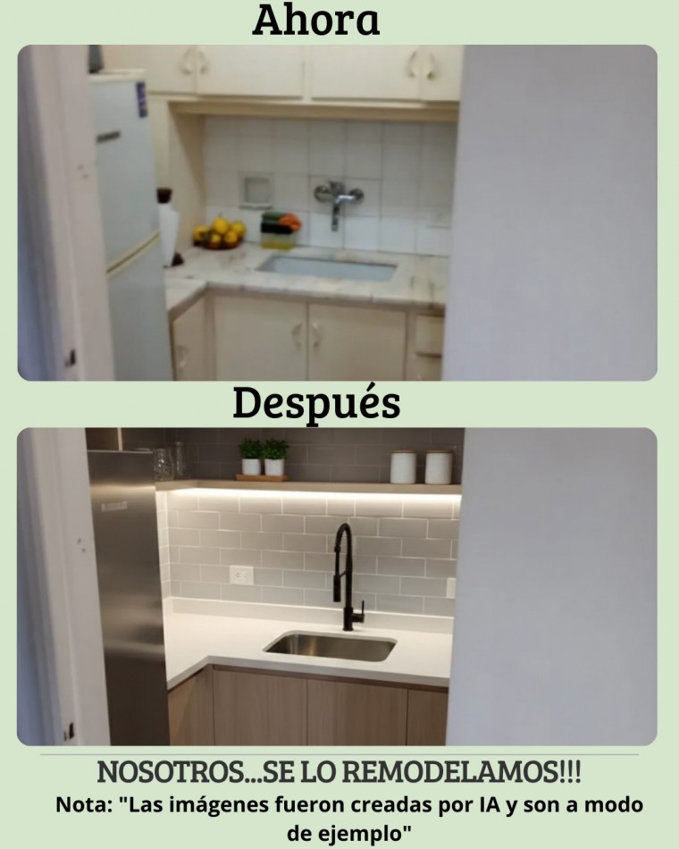 DEPARTAMENTO DE 2 AMB EN VENTA PALERMO SOHO