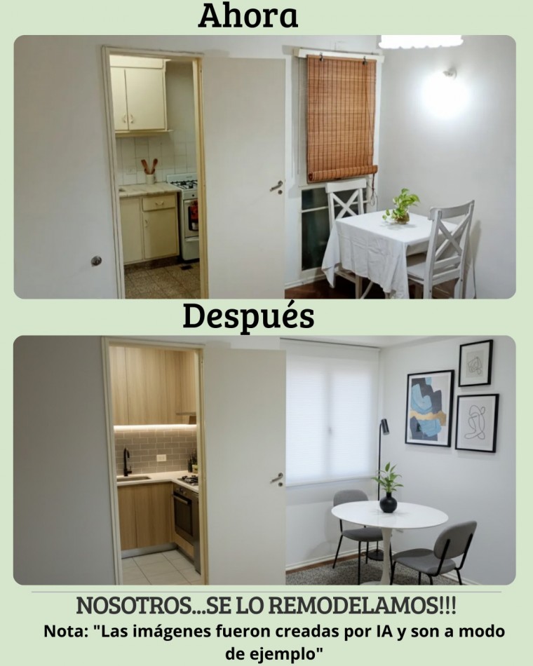 DEPARTAMENTO DE 2 AMB EN VENTA PALERMO SOHO