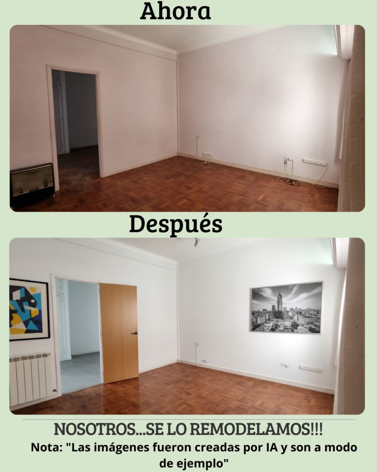En venta departamento 2 amb en Av Avellaneda 1100, Caballito