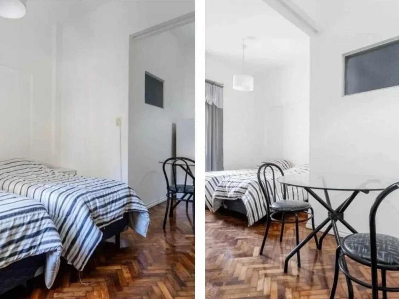 En venta Monoambiente 24 mts en Recoleta