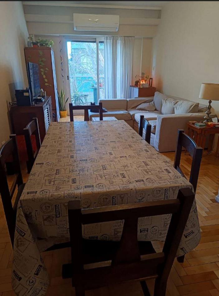 En venta depto de 4 amb con dependencia al frente en Almagro