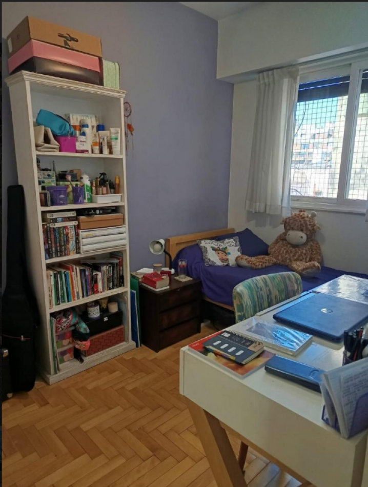 En venta depto de 4 amb con dependencia al frente en Almagro