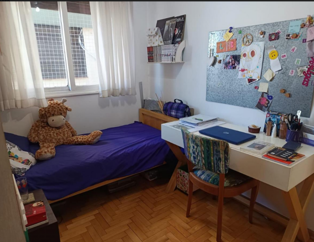 En venta depto de 4 amb con dependencia al frente en Almagro