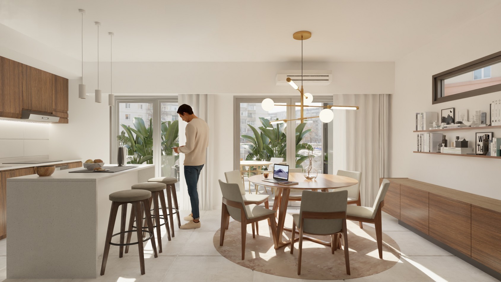 Venta depto 3 amb con balconterraza en Rio de Janeiro 500, Almagro