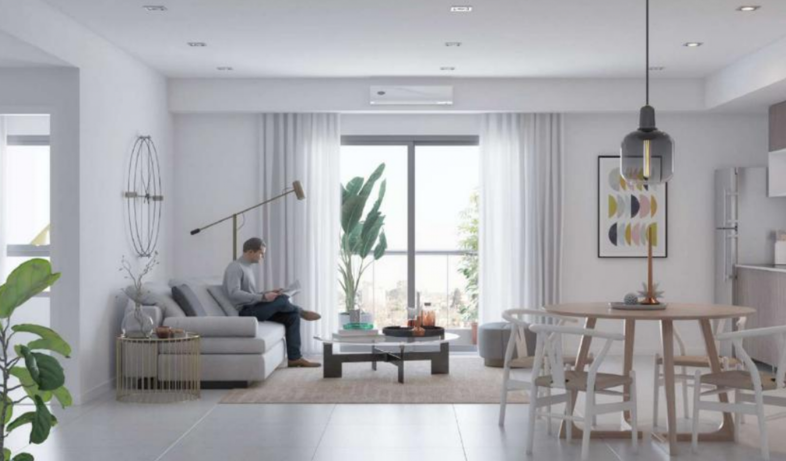 DEPARTAMENTO EN VENTA DE 2 AMB CON BALCON ALTOS DE NUÑEZ ENTREGA INMEDIATA